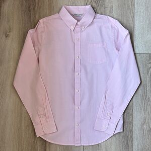 Janie and Jack Light Pink Casual Button-Down Shirt